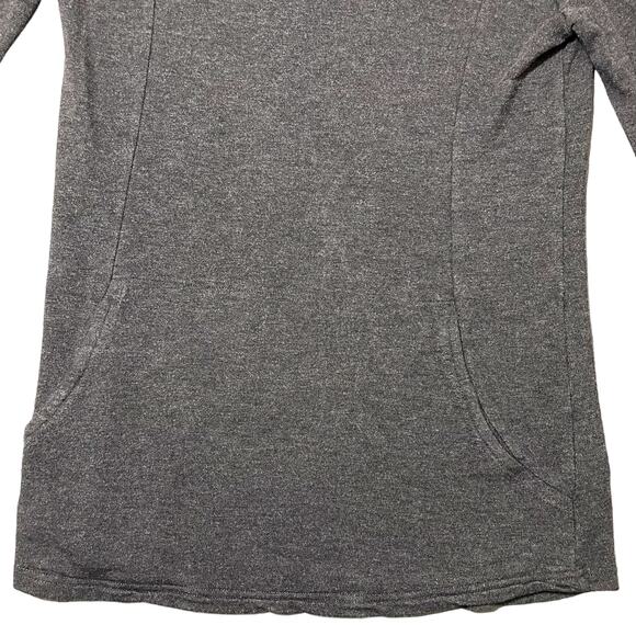 KUHL Pullover Hoodie Charcoal Gray Thumb Holes Modal Blend Style 8031 Size Small - Picture 4 of 13